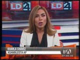 Kharla Chávez, asambleísta de Alianza País, habla sobre la destitución a Carlos Baca Mancheno