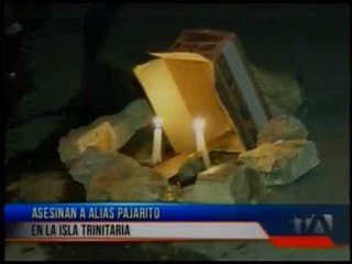 Asesinan a alias "pajarito" al sur de Guayaquil