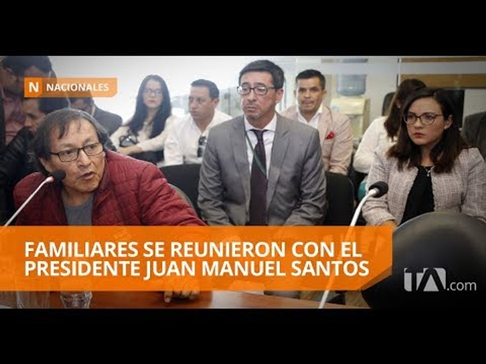 Familiares de periodistas asesinados llegaron a Colombia - Teleamazonas