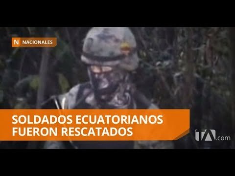 Los ocho soldados ecuatorianos extraviados fueron rescatados - Teleamazonas