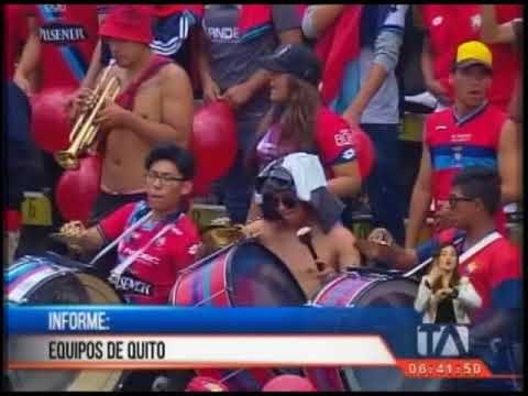 Equipos de Quito se alistan para la fecha 14