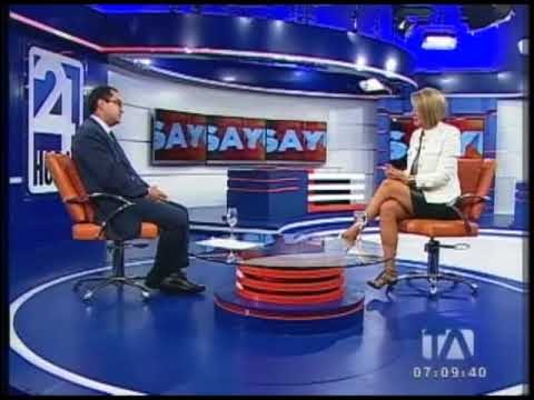 Entrevista a Edwin Pérez, Fiscal General del Estado (e)