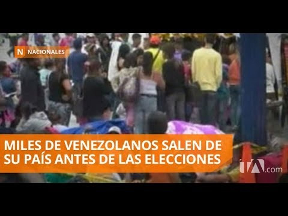 Alrededor de 10 mil venezolanos, represados en la frontera norte - Teleamazonas