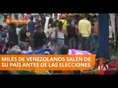 Alrededor de 10 mil venezolanos, represados en la frontera norte - Teleamazonas