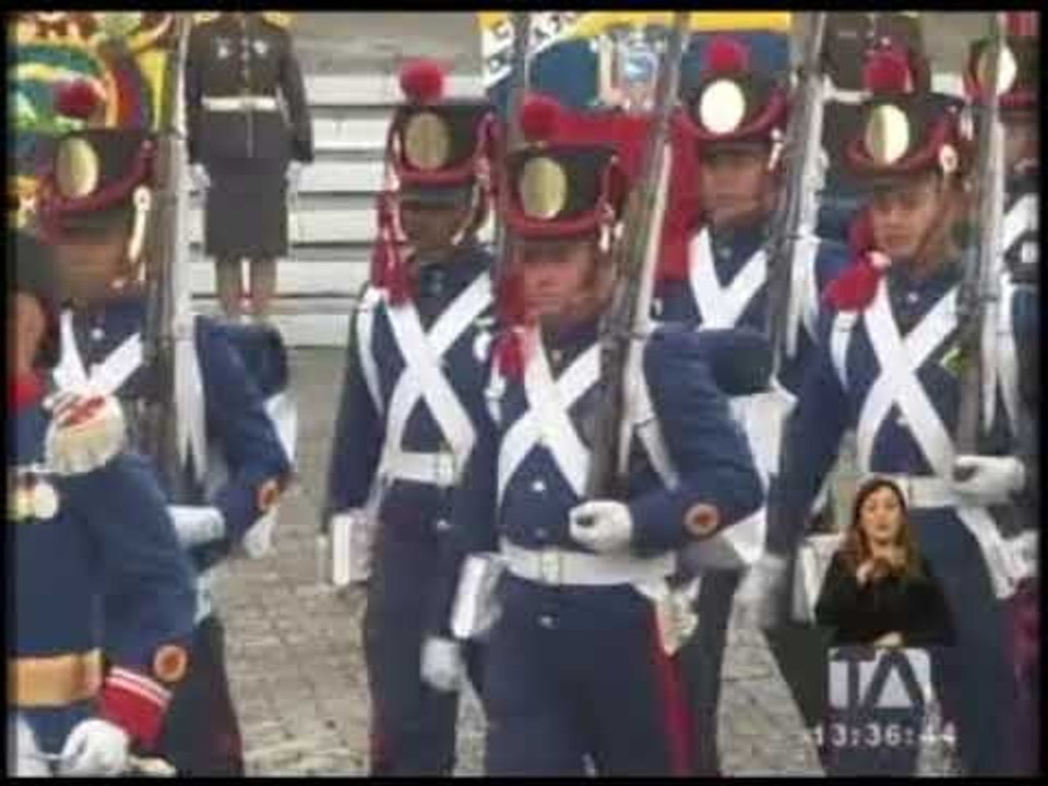 Autoridades conmemoran 196 años de la Batalla del Pichincha