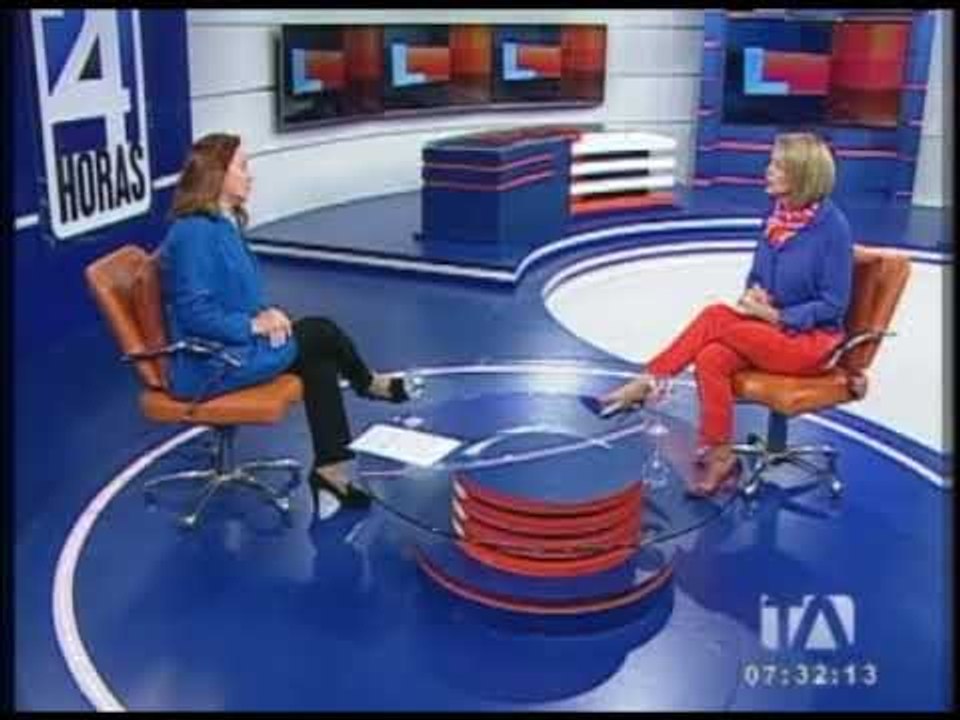 María Fernanda Espinosa, ministra de relaciones exteriores, habla sobre su campaña hacia la ONU