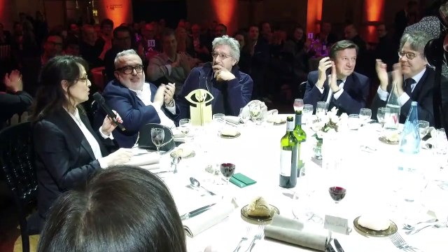 Sur le tapis rouge des Trophées du Film Français 2019