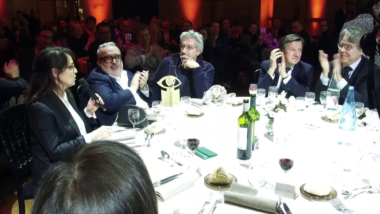 Sur le tapis rouge des Trophées du Film Français 2019