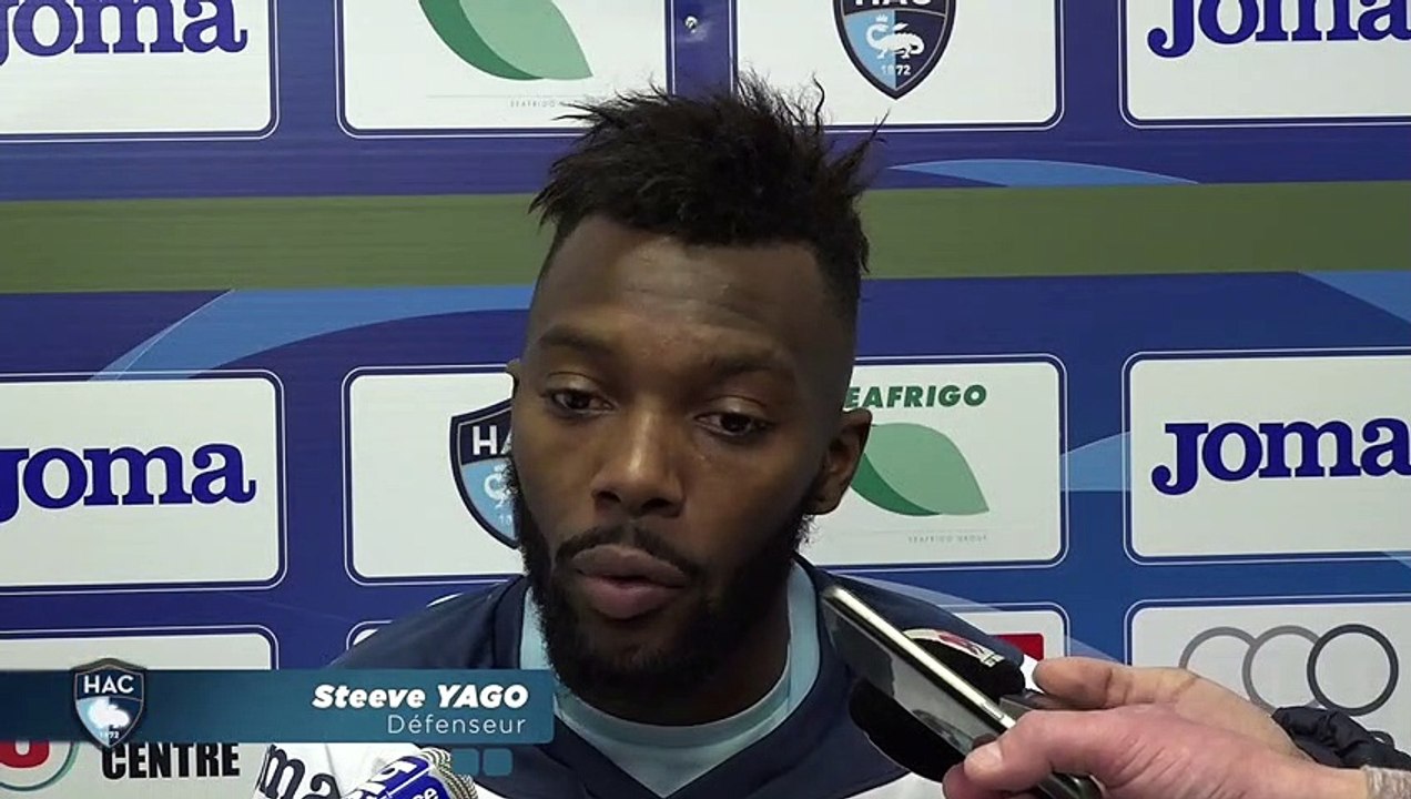 La première interview de Steeve Yago avec la presse locale