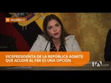 Vicepresidenta Vicuña muestra un giro de timón en el gobierno - Teleamazonas