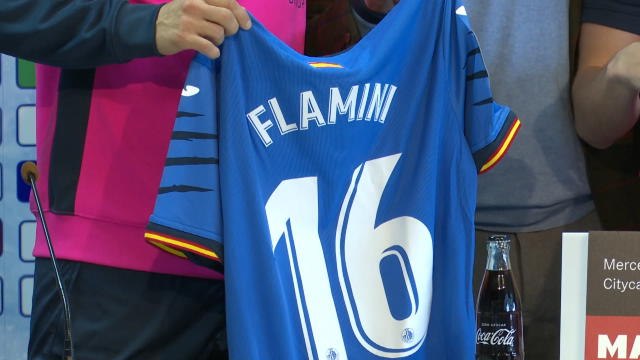 La Liga: Getafe - La présentation en images de Mathieu Flamini à Getafe