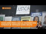 Familiares de personas desaparecidas recordaron a sus seres queridos - Teleamazonas