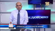 Operativo antidrogas en Manabí deja dos detenidos y dos vehículos incautados
