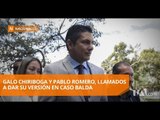 Exfuncionarios fueron llamados a rendir versión en el caso Balda - Teleamazonas