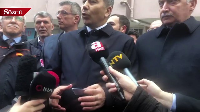 İstanbul Valisi’nden çöken bina hakkında açıklama