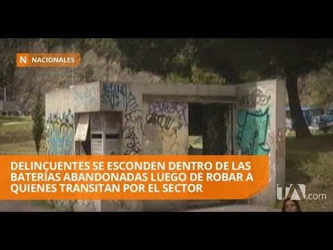 Baterías sanitarias abandonadas son guarida de delincuentes e indigentes - Teleamazonas
