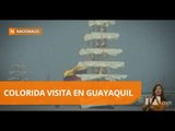 Veleros arribaron a Guayaquil y permanecerán hasta el lunes - Teleamazonas