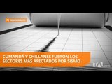 Daños materiales se registraron en Cumandá por sismo - Teleamazonas