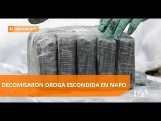 Download Video: Decomisan cocaína que se encontraba en un camión - Teleamazonas