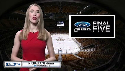 Ford F-150 Final Five Facts: Bergeron Notches Two In 1,000th Game As Bruin