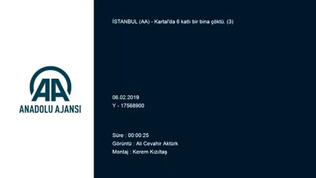 Kartal'da bina çöktü (3) - İSTANBUL