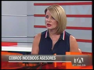 Descargar video: Entrevista a Andrea Utreras, exfuncionaria legislativa, sobre cobros indebidos