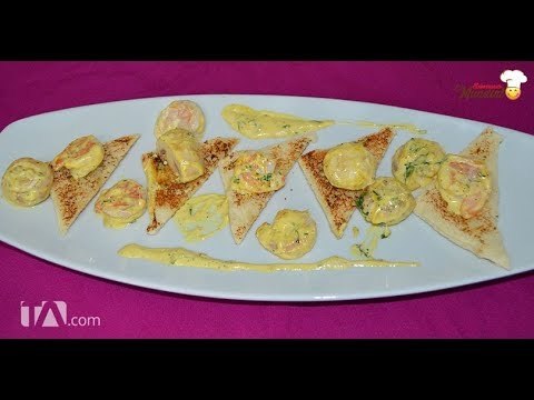 Saboreando el Mundia, Toast Skagen es un delicioso y sencillo menú sueco - Teleamazonas