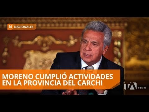 Lenín Moreno se reunió con profesores y estudiantes en El Carchi - Teleamazonas