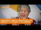 Guillermo Lasso se refirió a su diálogo con el presidente Moreno - Teleamazonas