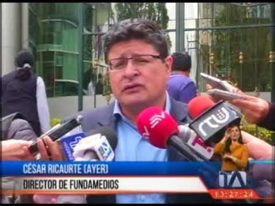 Jorge Yunda reconoce irregularidades en la concesión de frecuencias