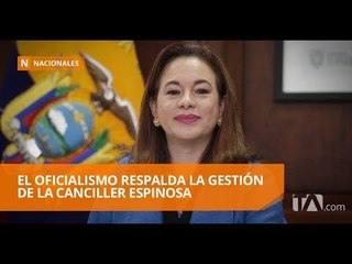 Descargar video: Presentan solicitud de juicio político en contra de la canciller - Teleamazonas