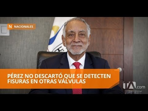 Carlos Pérez constató fisuras en la hidroeléctrica Coca Codo Sinclair - Teleamazonas