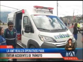 AMT realiza operativos para evitar accidentes de tránsito