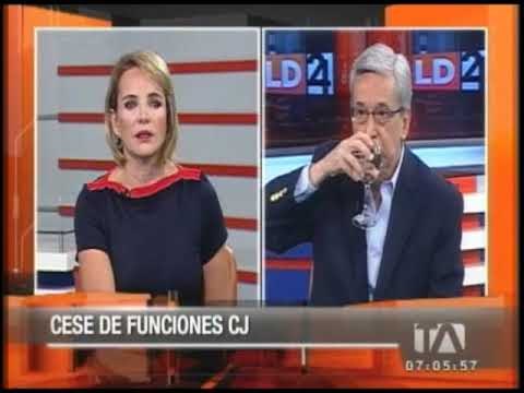 Enrique Herrería analiza el cese de funciones del Consejo de la Judicatura