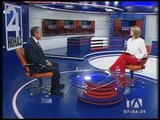 Entrevista al ministro de Defensa Oswaldo Jarrín
