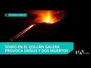 Скачать видео: Dos sismos en Colombia dejan dos muertos - Teleamazonas