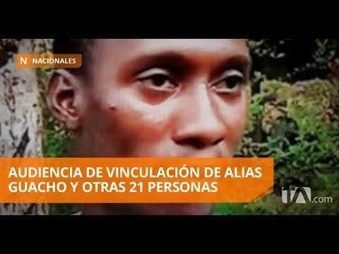 Se llevó a cabo audiencia de vinculación de alias Guacho - Teleamazonas
