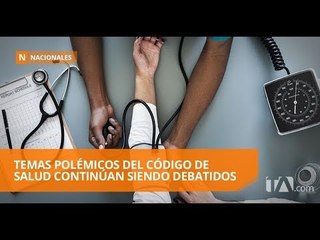 Download Video: Temas incluidos en el Código de Salud generan debate - Teleamazonas