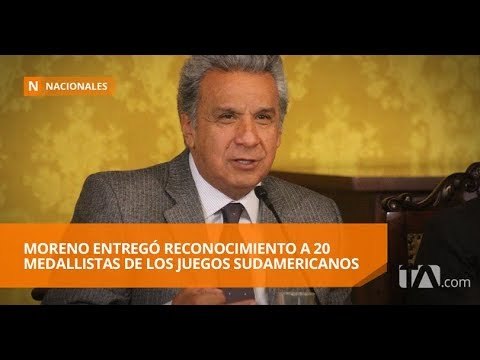 Moreno anunció la creación de la Secretaría del Deporte - Teleamazonas
