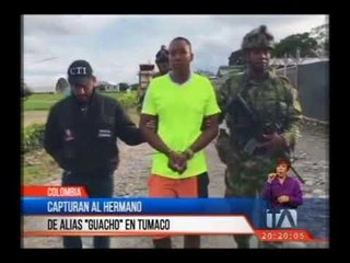 Download Video: Capturan al hermano de alias ‘Guacho’ en Tumaco - Teleamazonas