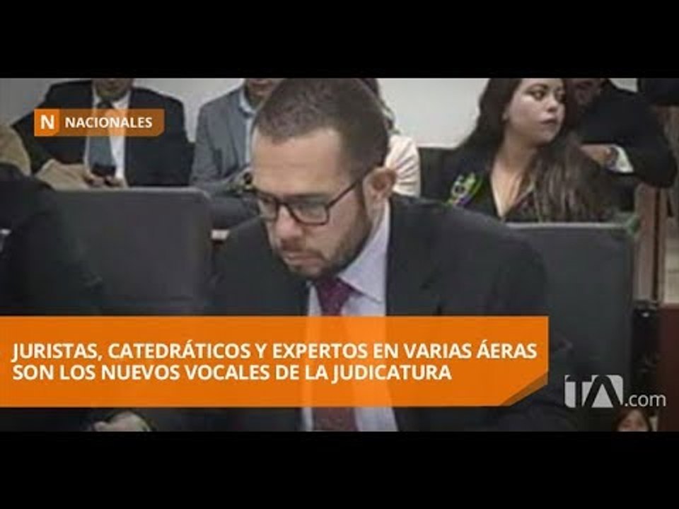 El martes tomarán posesión los nuevos vocales de la Judicatura - Teleamazonas