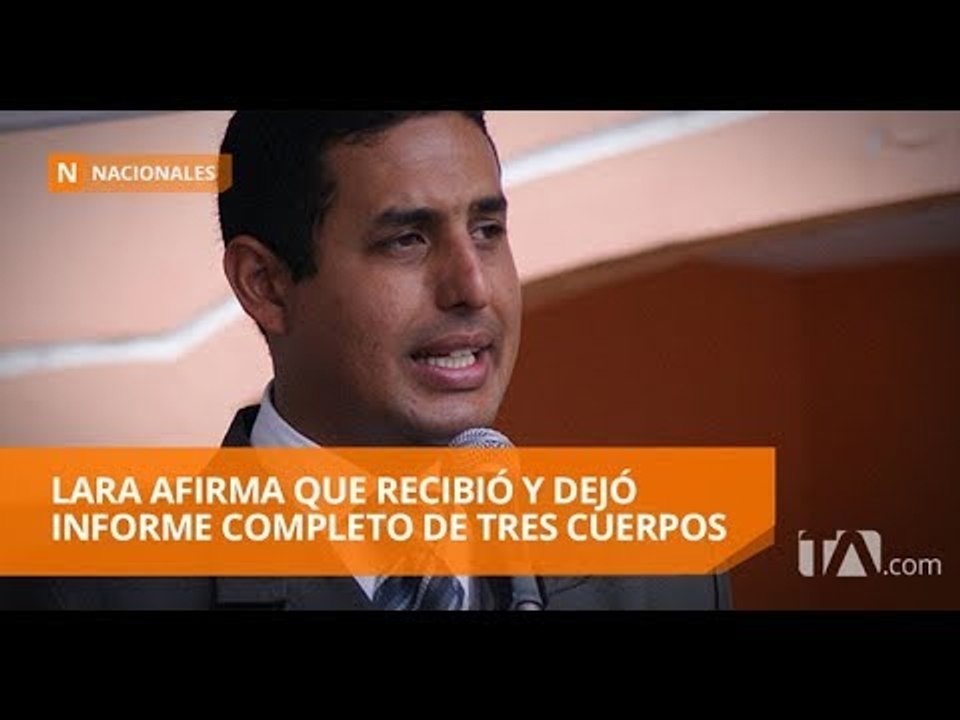 Exministro de Justicia confirma que recibió tercer informe del caso Gabela - Teleamazonas