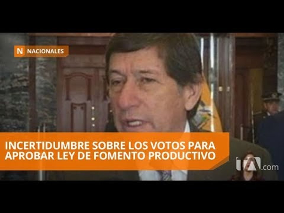 Mañana se cumple el plazo para que la Asamblea se pronuncie sobre proyecto de ley - Teleamazonas