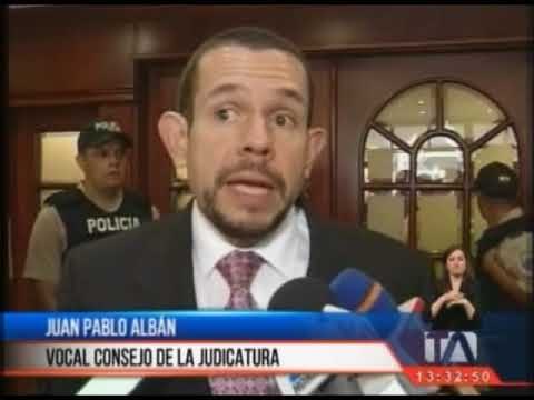 El Consejo Transitorio posesionó a Juan Pablo Albán como vocal del Consejo de la Judicatura