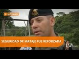 Se ha reforzado la seguridad en el punto fronterizo de Mataje - Teleamazonas