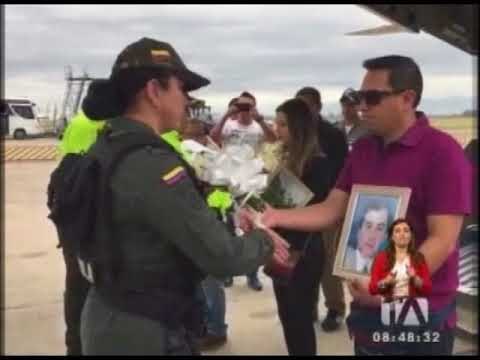 En pocos minutos llegarán a Ecuador los cuerpos del equipo periodístico de diario El Comercio