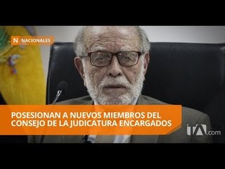 Télécharger la video: Posesionan a los nuevos miembros del Consejo de la Judicatura encargados - Teleamazonas