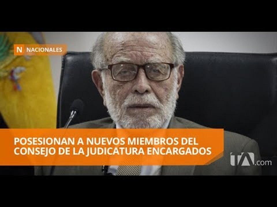 Posesionan a los nuevos miembros del Consejo de la Judicatura encargados - Teleamazonas