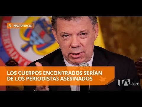 Ecuador expectante por posible hallazgo de cuerpos de periodistas asesinados - Teleamazonas