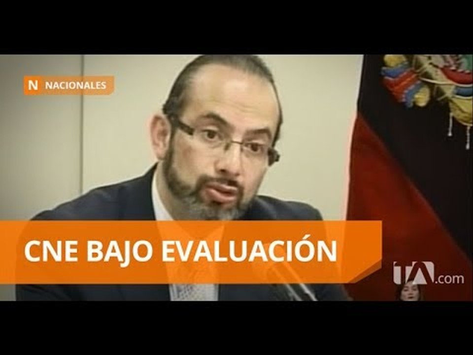 CNE debe presentar pruebas dentro de proceso de evaluación - Teleamazonas